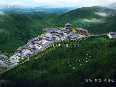 長福禪寺仿唐建筑規(guī)劃設計