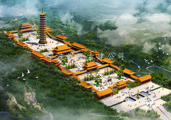 古建筑設(shè)計(jì)與現(xiàn)代公司建筑布局的對(duì)話與融合