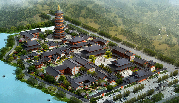 古建筑設計在佛教寺廟中的材料與構造