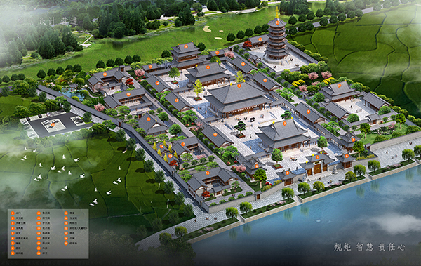 古建筑設計在佛教寺廟中的材料與構造